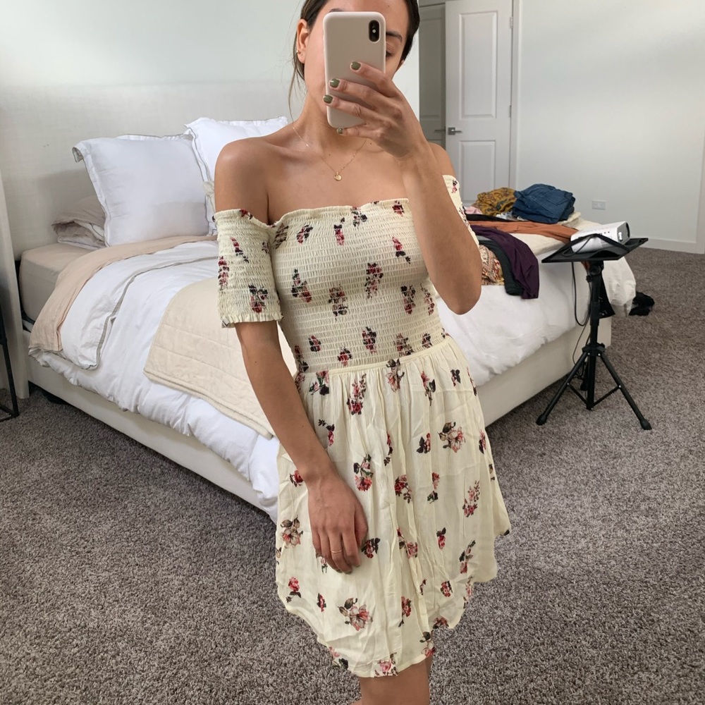 Floral print dress
